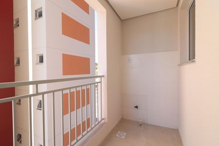 Varanda da Sala de apartamento à venda com 2 quartos, 56m² em Operário, Novo Hamburgo