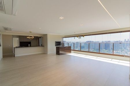 Sala  de apartamento à venda com 3 quartos, 145m² em Campo Belo, São Paulo