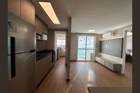 Sala de apartamento para alugar com 1 quarto, 41m² em Barra Funda, São Paulo