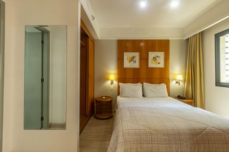 Suíte 1 de apartamento à venda com 1 quarto, 31m² em Indianópolis, São Paulo