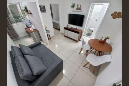 Foto 01 de apartamento à venda com 1 quarto, 43m² em Botafogo, Rio de Janeiro