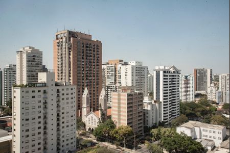 Vista da Sala de apartamento para alugar com 2 quartos, 70m² em Vila Clementino, São Paulo