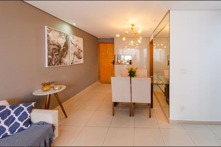 Sala de apartamento à venda com 3 quartos, 154m² em Monsenhor Messias, Belo Horizonte