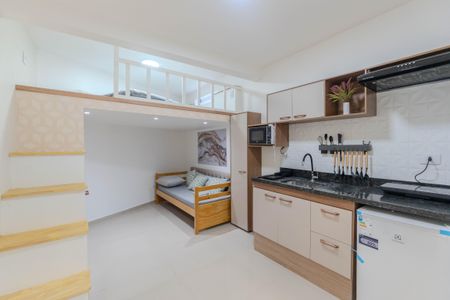 Studio para alugar com 27m², 1 quarto e sem vaga Studio para alugar com 27m², 1 quarto e sem vagaStudio