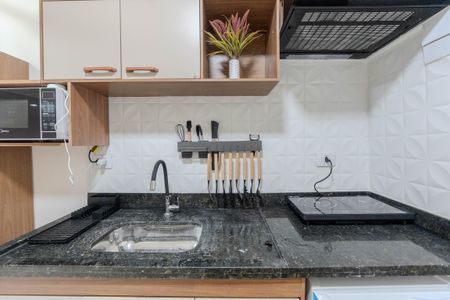 Studio para alugar com 27m², 1 quarto e sem vaga Studio para alugar com 27m², 1 quarto e sem vagaCozinha