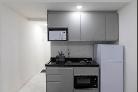 Studio à venda com 26m², 1 quarto e sem vagaCozinha