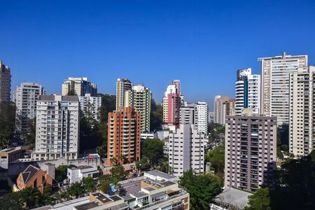 Vista de apartamento à venda com 1 quarto, 40m² em Panamby, São Paulo