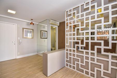 Sala de apartamento à venda com 1 quarto, 40m² em Panamby, São Paulo