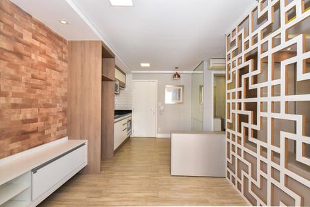 Sala de apartamento à venda com 1 quarto, 40m² em Panamby, São Paulo