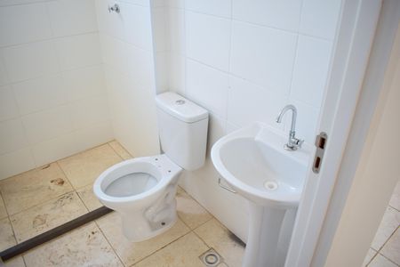 Banheiro de apartamento para alugar com 2 quartos, 40m² em Recreio das Acacias, Ribeirão Preto