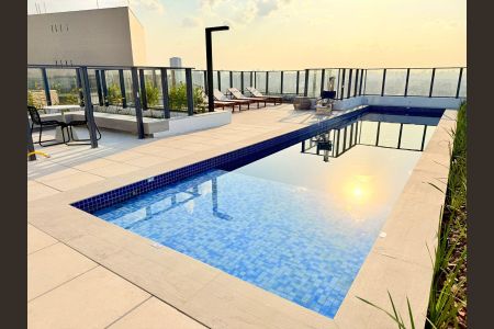 Studio à venda com 27m², 1 quarto e sem vagaPiscina