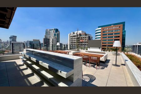 Studio à venda com 27m², 1 quarto e sem vagaChurrasqueira