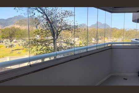 Varanda da Sala de apartamento para alugar com 4 quartos, 150m² em Barra da Tijuca, Rio de Janeiro