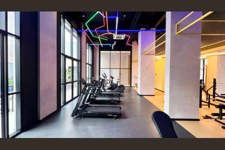 Studio para alugar com 25m², 1 quarto e sem vagaAcademia