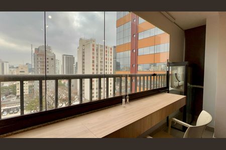 Sacada de kitnet/studio para alugar com 1 quarto, 25m² em Pinheiros, São Paulo