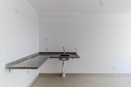 Cozinha de kitnet/studio à venda com 1 quarto, 24m² em Vila Buarque, São Paulo