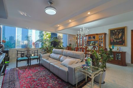 Sala de apartamento à venda com 4 quartos, 147m² em Cidade Nova, Belo Horizonte