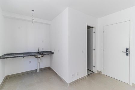 Cozinha de kitnet/studio à venda com 1 quarto, 23m² em Vila Buarque, São Paulo