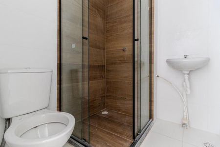 Banheiro Social de kitnet/studio à venda com 1 quarto, 23m² em Vila Buarque, São Paulo