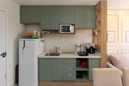 Apartamento à venda com 32m², 2 quartos e sem vagaCozinha