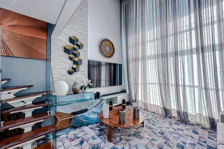 Sala de apartamento à venda com 1 quarto, 75m² em Jardim Analia Franco, São Paulo