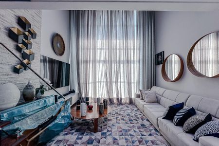 Sala de apartamento à venda com 1 quarto, 75m² em Jardim Analia Franco, São Paulo