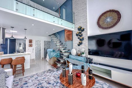 Sala de apartamento à venda com 1 quarto, 75m² em Jardim Analia Franco, São Paulo