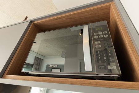 Studio para alugar com 21m², 1 quarto e sem vaga Studio para alugar com 21m², 1 quarto e sem vagaCozinha