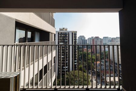 Studio para alugar com 21m², 1 quarto e sem vaga Studio para alugar com 21m², 1 quarto e sem vagaVaranda