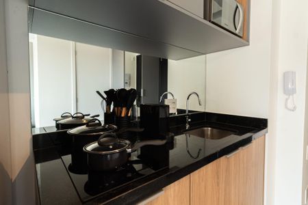 Studio para alugar com 21m², 1 quarto e sem vaga Studio para alugar com 21m², 1 quarto e sem vagaCozinha