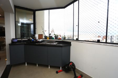 Varanda da Sala de apartamento à venda com 2 quartos, 89m² em Vila Andrade, São Paulo