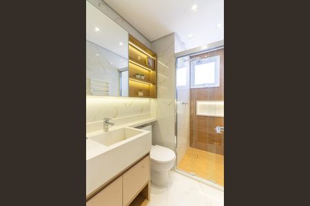 Apartamento à venda com 89m², 3 quartos e 2 vagasBanheiro da Suíte 1