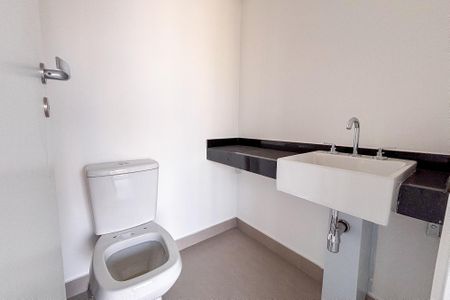 Banheiro de kitnet/studio à venda com 1 quarto, 24m² em Vila Mariana, São Paulo