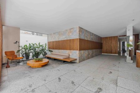 Apartamento para alugar com 106m², 2 quartos e 1 vagaHall social