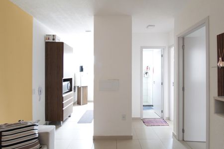 Sala de apartamento para alugar com 2 quartos, 45m² em Centro, Ribeirão das Neves