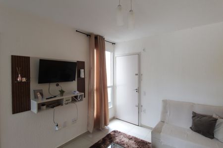 Sala de apartamento para alugar com 2 quartos, 45m² em Centro, Ribeirão das Neves