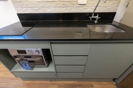 Studio para alugar com 24m², 1 quarto e sem vagaCozinha