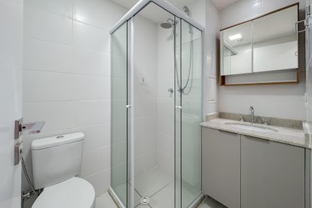 Apartamento para alugar com 40m², 1 quarto e sem vaga Apartamento para alugar com 40m², 1 quarto e sem vagaBanheiro