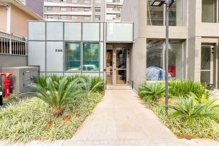 Apartamento para alugar com 40m², 1 quarto e sem vaga Apartamento para alugar com 40m², 1 quarto e sem vagaFachada