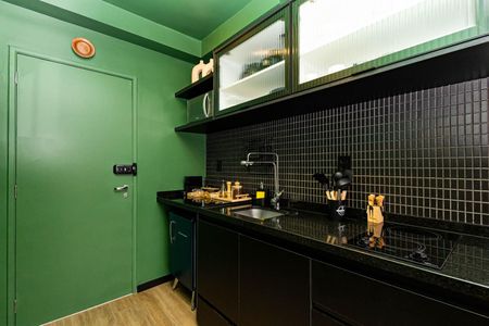 Studio à venda com 24m², 1 quarto e sem vagaCozinha