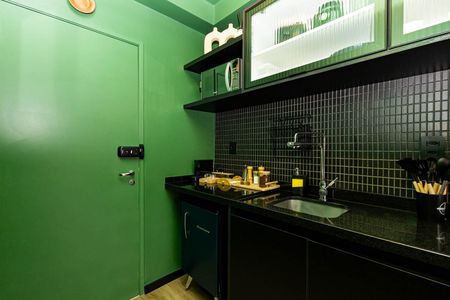 Studio à venda com 24m², 1 quarto e sem vagaCozinha