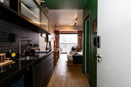 Studio à venda com 24m², 1 quarto e sem vagaCozinha
