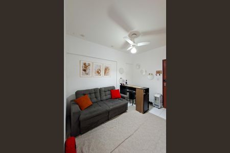 Sala de apartamento para alugar com 1 quarto, 33m² em Guilhermina, Praia Grande