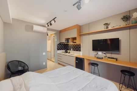 Studio para alugar com 24m², 1 quarto e sem vagaStudio