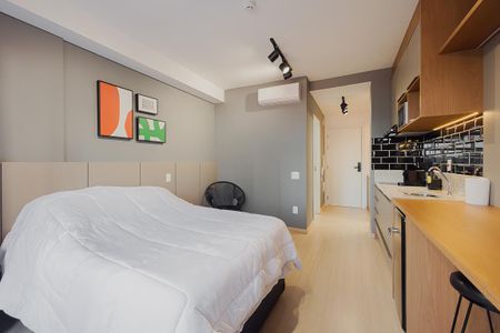 Studio para alugar com 24m², 1 quarto e sem vagaStudio