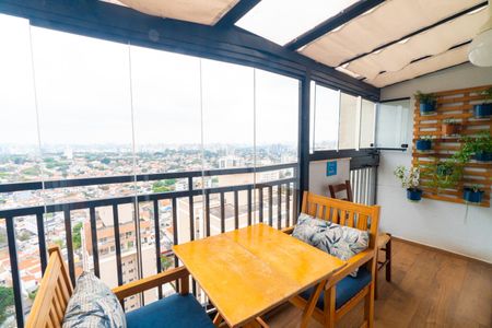 Sacada da Sala 1 de apartamento à venda com 4 quartos, 176m² em Vila da Saúde, São Paulo