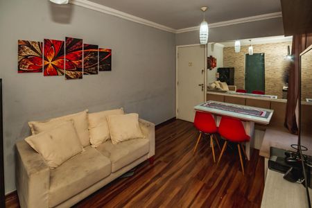 Sala de apartamento à venda com 2 quartos, 45m² em Jardim Leblon, Belo Horizonte