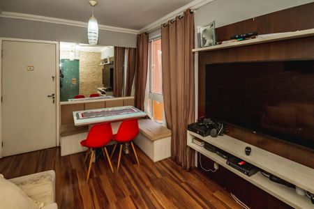 Sala de apartamento à venda com 2 quartos, 45m² em Jardim Leblon, Belo Horizonte
