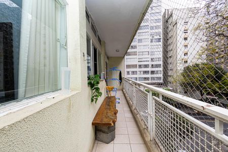Apartamento à venda com 124m², 3 quartos e sem vagaVaranda da Sala