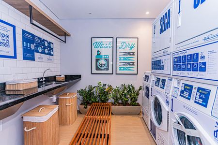 Apartamento para alugar com 38m², 2 quartos e sem vaga Apartamento para alugar com 38m², 2 quartos e sem vagaLavanderia